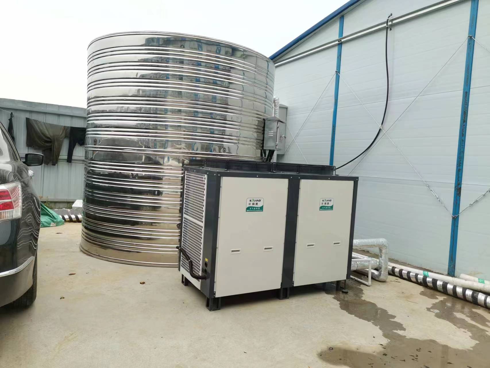 郑州亚星地产生活区空气能热水器